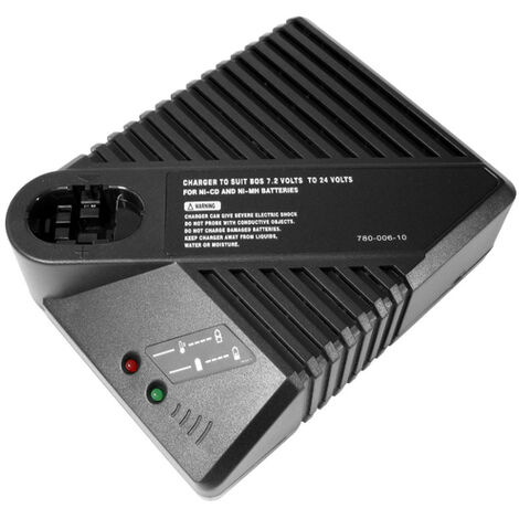 Trade-Shop Ladegerät 7,2V-24V Ni-MH Ni-Cd kompatibel mit Bosch 