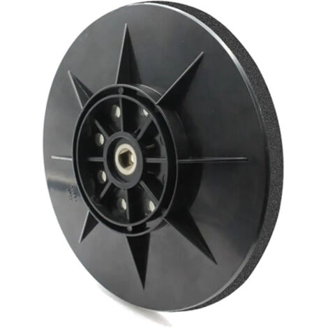 Trade-Shop 8-Loch Schleifteller / Stützteller / Kletteller 225mm für Einhell 4259965, Matrix DWS 600-1 710, Apex 710 Watt Langhalsschleifer - 1 Stück