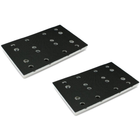 Trade-Shop Schleifschuh / Schleifplatte 80x130mm für Festool RS 400, RTS 400, RTS 400 REQ, RTSC 400 ersetzt 489252 (SSH-STF-80x130/12) - 2 Stück