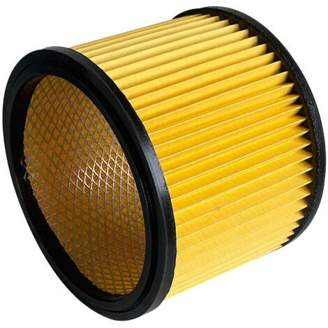 Vhbw Faltenfilter Kompatibel Mit Einhell Duo 1250/1 & 1400 Staubsauger - Ersatzfilter Blau/gelb, 18,8 Cm