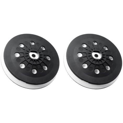 Trade-Shop Schleifteller Stützteller 125mm für Festool ETS EC 125, LEX 125 Exzenterschleifer ersetzt ST-STF-LEX 125/90/8-M8 W-HT, 492286 - 2 Stück