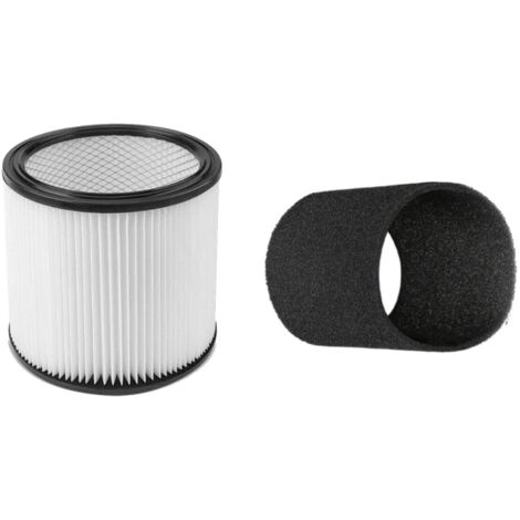 Trade-Shop 2in1 Set: Rundfilter + Schaumfilter kompatibel mit Shop Vac 955-16-00 955-18-00 955-36-00 962-15-00 963-12-00 963-34-00 965-06-00 596-07-00 (1/5)
