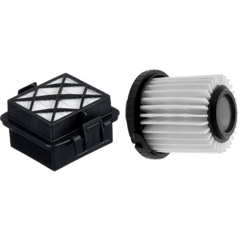 Trade-Shop 2in1 HEPA-Filter-Set: Feinfilter + Abluftfilter kompatibel mit Kärcher VC 5 Cordless Premium, VC 5 Premium, VC 5 Premium Parquet / yellow (1/5)