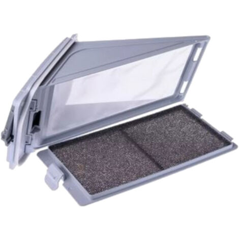 Trade-Shop Sockelfilter / Flusensieb / Filtereinsatz / Filter HX kompatibel mit Bauknecht Eco Star 7, TK Care E71 B, TK Ecopro 8, TK Super Eco 7