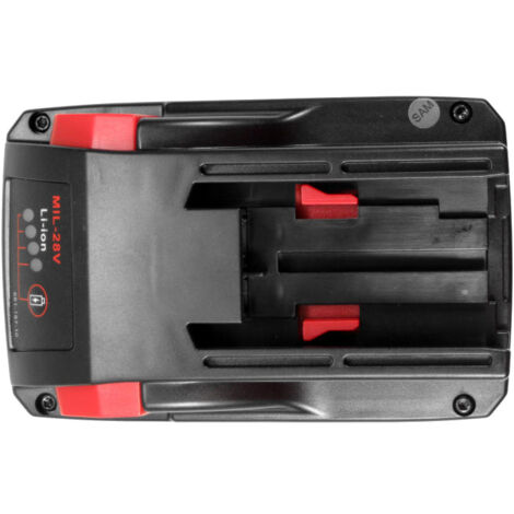 Trade-Shop Li-Ion Werkzeug-Akku 28V 5000mAh für AEG Milwaukee HD28 AG, HD28 AG 125 Winkelschleifer, HD28 CS, HD28 MS, V28 CS, V28 MS Handkreissäge