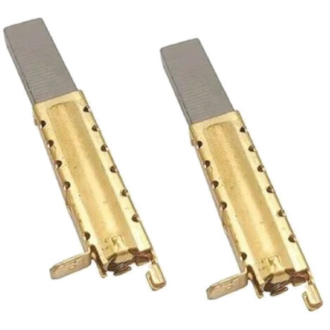 2x Trade-Shop Motorkohlen Kohlebürsten Schleifkohlen 6 x 11 x 32mm für viele Staubsauger-Motoren, Elektrowerkzeuge, Elektrogeräte