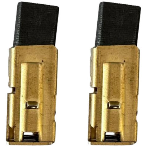 2x Motorkohlen Kohlebürsten 5x10mm mit Halterung kompatibel mit Metabo B 650/2 S, BE 520 R+L, BE 521 R+L, BE 522 S R+L, SBE 2000 ersetzt 316033730