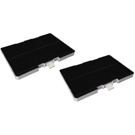 Trade-Shop Aktivkohlefilter für Bosch DHZ5245/01 DHZ5246/01 DHZ5285/01 DSZ5100/01 DSZ5101/01 BLAUPUNKT 5Z5102X5(00) 5Z5106X5(00) Viva VVZ52V50(00) - 2 Stück