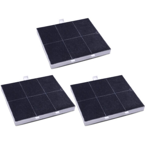 Trade-Shop Aktivkohlefilter kompatibel mit Siemens LC46254 LC46654 LC46954 LC47755 LC47955 LC46650 LC46950, Constructa CZ5117X500, Lynx 4B JTS24 - 3 Stück (1/4)