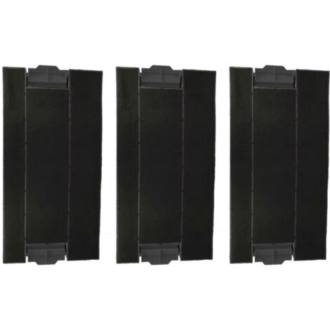 Trade-Shop Aktivkohlefilter 400x195x28mm ersetzt Neff Z5144X1 Z5144X5 Z5102X1 00571889 00706593 00572574 00463036, Siemens LZ45501 LZ45500 - 3 Stück