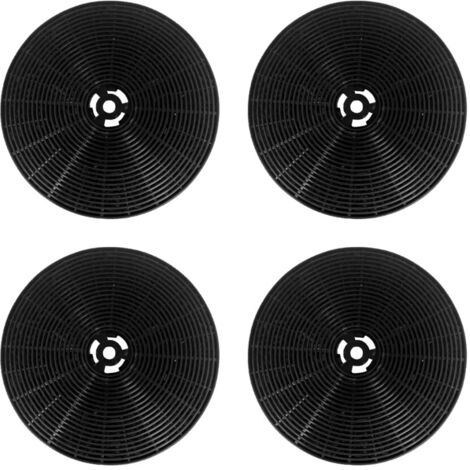Trade-Shop Aktivkohlefilter für Klarstein 10032841 10033748 10033750 10033775 10033776 10034862 Aurelia Colette Paolo Sabrina Viola - 4 Stück
