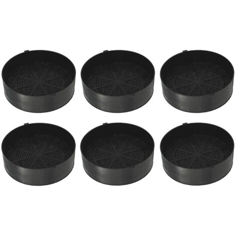 Trade-Shop Aktivkohle-Filter für turboair 421113 421117 AE901E C593N CB42A1 GZD1125 / Zubehör für Dunstabzugshauben - 6 Stück