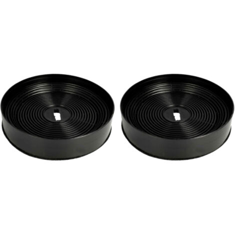 Trade-Shop Aktivkohlefilter für Oranier Lito2, Livario, Meba, Meba2, Mini, Miran, Opal, Mix, Optima, Rota, Santina Isola, Savina, Sinus, Triton, Turbo - 2 Stück (1/2)