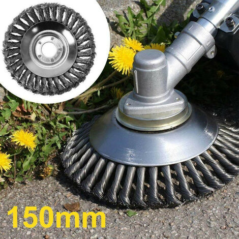 6 Stück Trimmerklingen Mit Stahldraht - Unkrautentferner Für Gartengeräte