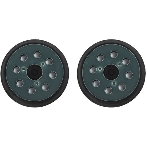 Trade-Shop Klett-Schleifteller / Stützteller / Haftteller / Schleifplatte für Makita BO5010/K BO5011 BO5012 BO5020 BO5021/K BO5030/K BO5031/K - 2 Stück