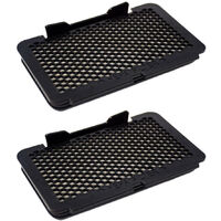 2x Trade-Shop HEPA-Filter kompatibel mit Rowenta Silence Force Multicyclonic RO8370OA RO8376UA RO8386UA RO8396EA RO8388EA ersetzt ZR902501, RS-RT4109