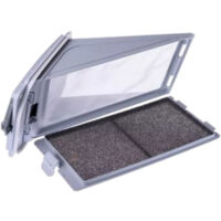 Trade-Shop Filter-Set (Sockelfilterrahmen, Schaumfilter) kompatibel mit Bauknecht TKPLUS7A1SD TKPLATINUM871E TKPLUS75A3DI TRWP7654 TRMOVE81A2