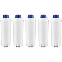 5x Trade-Shop Wasser-Filter für DeLonghi ECAM 26.455.M 26.455.MB 26.455.WB 26.465 28.465.AZ 28.465.BG 28.466.M 28.466.MB 650.55.MS 656.75.MS / Filterpatrone