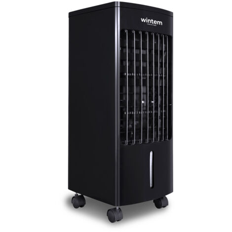 Raffrescatore Portatile 80w Con Serbatoio 5l, Timer 15h, Touch E Telecomando