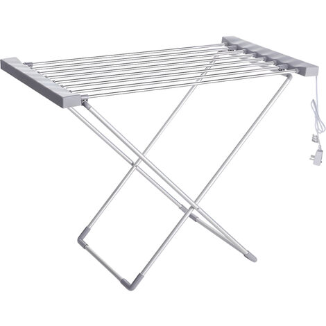 Magic Dry Stendino Elettrico Richiudibile 8 Barre 120w