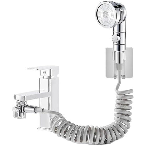 Soffione Easy Universale Cromato A 2 Funzioni Con Flessibile Allungabile (1/4)