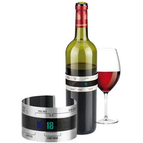 Accessori - termometro per vino barilotto in ottone argentato by euposia - Italian Wine Shop - Saper bere bene