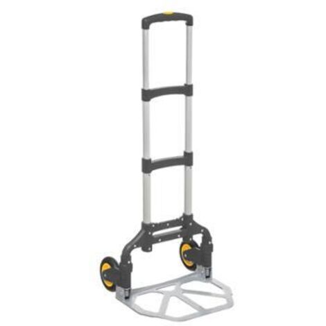 Carrello da Trasporto pieghevole in Alluminio con Manico retrattile