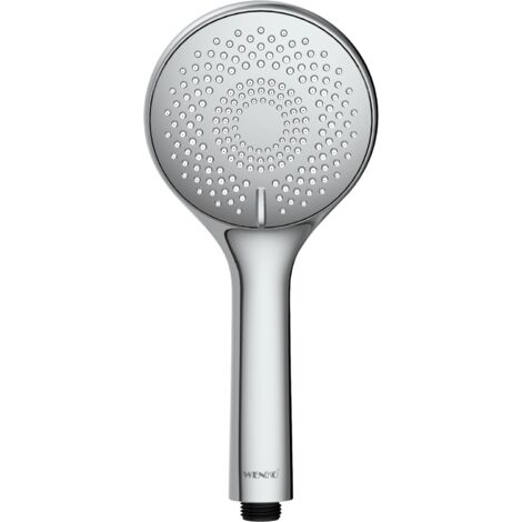 Wenko 23995 Cabezal ducha ahorro de Agua 11cm Cromo, Multicolor (1/5)
