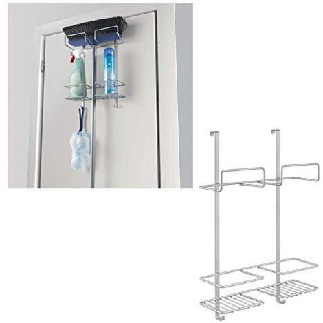 Porta Accessori Pulizia Dietroporta Cm 30x12x46 Polytherm Broomy (1/4)
