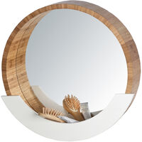 Specchio Finja Ø35cm Bambù