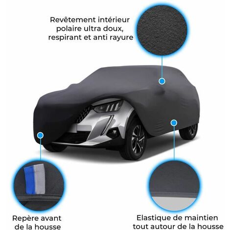 Bâche Bâche Voiture Extérieur pour Renault Koleos II SUV (2016-)  Impermeable Housse de Voiture Contre Soleil Neige poussière Vent Taille  Universelle