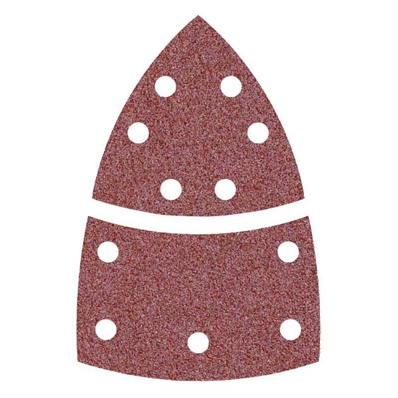 250 Stück Klett-Schleifdreiecke 93x93x93 mm Korn 120 Delta-Schleifer 6-Loch 250 Stück Klett-Schleifdreiecke 93x93x93 mm Korn 120 Delta-Schleifer 6-Loch