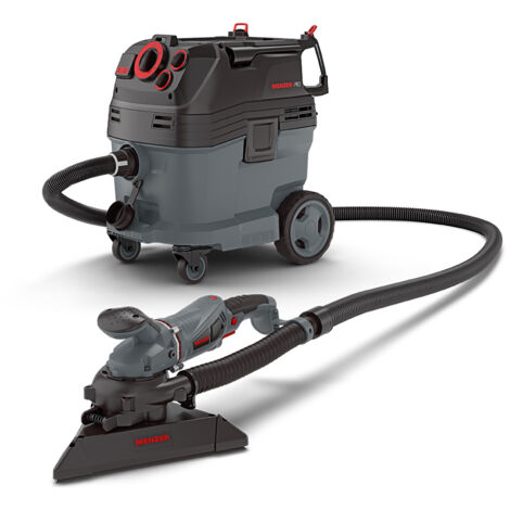 MENZER Trockenbau Schleifsystem Dustfree mit TSW 225 + VCM 530 PRO