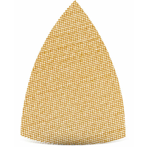 MENZER Ultranet Klett-Schleifgitter, 150 x 100 mm, f. Deltaschleifer, Weißes Edelkorund (25 Stk.) K40 (1/5)