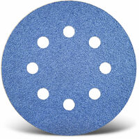 MioTools Fox 50 Klett-Schleifscheiben K80 Normalkorund 6-Loch Exzenterschleifer f /Ø 150 mm