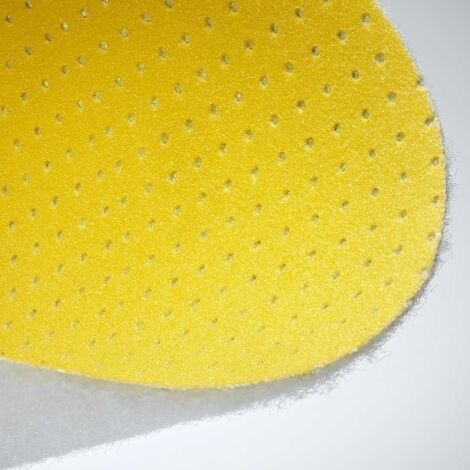 MENZER Ultrapad Disques abrasifs auto-agrippants, 290 x 250 mm, p. Ponceuses à plâtre, Corindon supérieur blanc (Lot de 2) G220