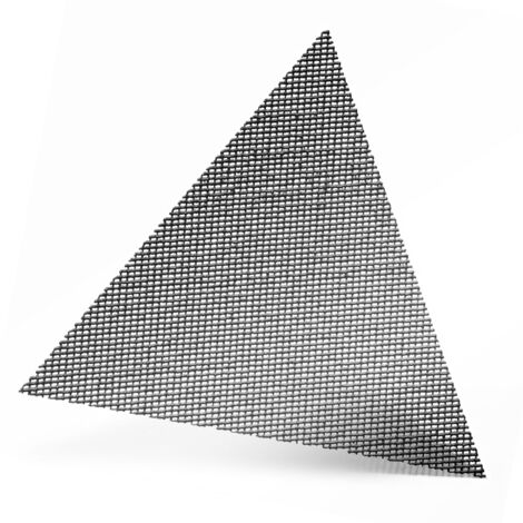 MENZER Net Grilles abrasives auto-agrippantes, 290 x 250 mm, p. Ponceuses à plâtre, Carbure de silicium (Lot de 10) G120
