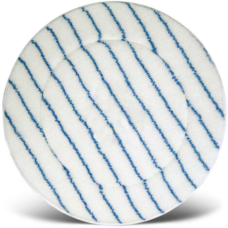 Menzer – Disque microfibre Ø 406 mm pour monobrosses – Lavable et compatible – Épaisseur 18 mm – Nettoyage sols durs