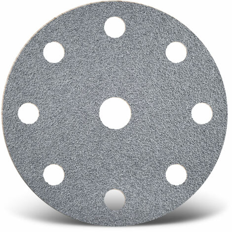 MENZER White Disques abrasifs auto-agrippants, 225 mm, 6 trous, p.  Ponceuses à plâtre (Lot de 25) G240 : : Bricolage