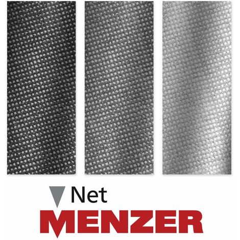 MENZER Net Grilles abrasives auto-agrippantes, 225 mm, p. Ponceuses à plâtre, Carbure de silicium (Lot de 5) G150