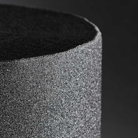 MENZER Black Disques abrasifs auto-agrippants, 290 x 250 mm, 12 trous, p. Ponceuses à plâtre, Carbure de silicium (Lot de 2) G16