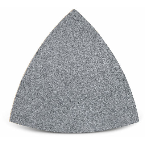 MENZER Platinum Feuilles abrasives auto-agrippantes, 82 mm, p. Ponceuses delta, Corindon semi-supérieur (Lot de 50) G180 (1/5)