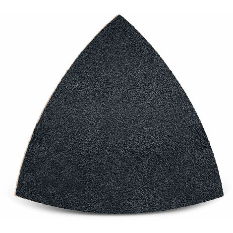 MENZER Black Feuilles abrasives auto-agrippantes, 82 mm, p. Ponceuses delta, Carbure de silicium (Lot de 50) G800 (1/5)