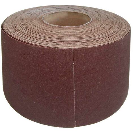 MioTools Fox Rouleau de papier de verre, 115 mm x 50 m, p. Cales à poncer, Corindon normal (Lot de 1) G240