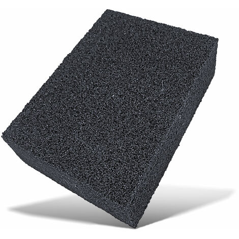 MENZER Éponges abrasives, 100 x 70 x 25 mm, p. Cales à poncer, Carbure de silicium (Lot de 3), fin (env. G 180)