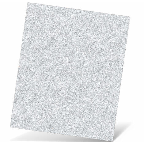 MENZER White Feuilles abrasives, 280 x 230 mm, p. Cales à poncer, Corindon normal (Lot de 10) G240