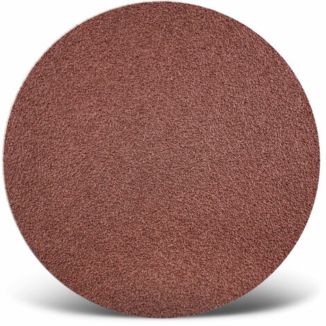 MENZER Red Disques abrasifs auto-agrippants, 225 mm, p. Ponceuses à plâtre, Corindon normal (Lot de 10) G36
