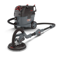 MENZER Ponceuse Girafe LHS 225 PRO & Aspirateur de Sécurité VCM 530 PRO, avec Kit d’Abrasifs
