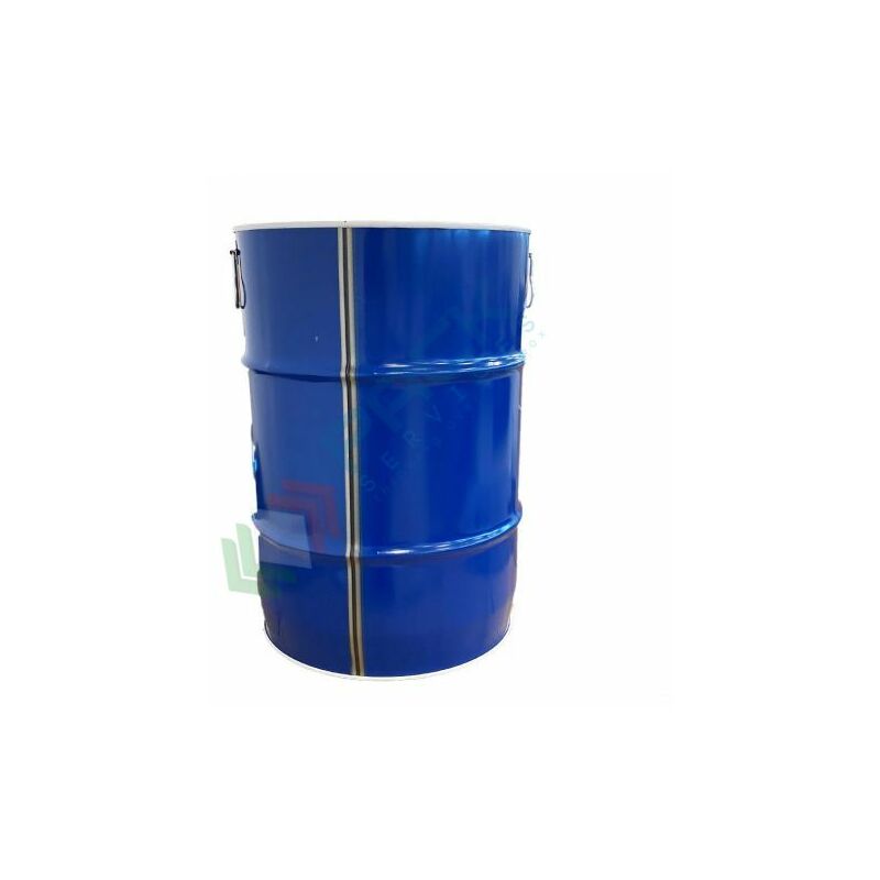 Fusto ferro cilindrico, 60 Lt, ADR liquidi, blu/laccato