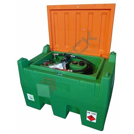 Serbatoio Mobile Per Diesel, 440 Litri, Con Pompa Da 12 V High Flow Con Coperchio 306101 - Foto 4